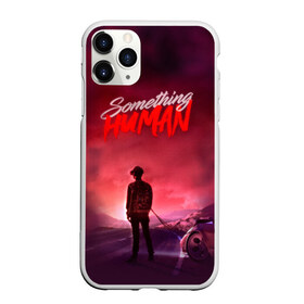 Чехол для iPhone 11 Pro Max матовый с принтом Something human , Силикон |  | Тематика изображения на принте: matthew bellamy | muse | simulation theory | мьюз | мэт бэллами | мэтью беллами