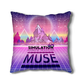 Подушка 3D с принтом Simulation Theory. Muse , наволочка – 100% полиэстер, наполнитель – холлофайбер (легкий наполнитель, не вызывает аллергию). | состоит из подушки и наволочки. Наволочка на молнии, легко снимается для стирки | matthew bellamy | muse | simulation theory | мьюз | мэт бэллами | мэтью беллами