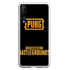 Чехол для Honor P30 с принтом РЮКЗАК PUBG , Силикон | Область печати: задняя сторона чехла, без боковых панелей | action | battle royal | game | play | playerunknowns battlegrounds | pubg | winner winner chiken dinner | шутер