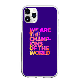 Чехол для iPhone 11 Pro матовый с принтом Queen We Are The Champions , Силикон |  | bohemian | brian | freddie | may | mercury | queen | rhapsody | roger | taylor | богемная | богемская | брайан | джон | королева | меркьюри | мэй | рапсодия | роджер | тейлор | фредди