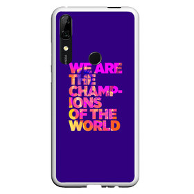 Чехол для Honor P Smart Z с принтом Queen We Are The Champions , Силикон | Область печати: задняя сторона чехла, без боковых панелей | Тематика изображения на принте: bohemian | brian | freddie | may | mercury | queen | rhapsody | roger | taylor | богемная | богемская | брайан | джон | королева | меркьюри | мэй | рапсодия | роджер | тейлор | фредди