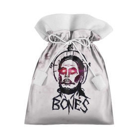 Подарочный 3D мешок с принтом BONES Sesh Team , 100% полиэстер | Размер: 29*39 см | bones | elmo kennedy | hip hop | rap | rapper | scream | sesh | skull | кости | костя | рэп | рэпер | сеш | скрим | сэш | хип хоп | череп | элмо кеннеди