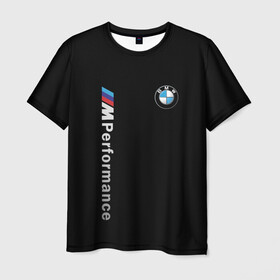 Мужская футболка 3D с принтом BMW PERFORMANCE | БМВ , 100% полиэфир | прямой крой, круглый вырез горловины, длина до линии бедер | Тематика изображения на принте: auto | bmw | bmw performance | motorsport | sport | авто | автомобиль | автомобильные | бмв | бренд | марка | машины | моторспорт | спорт