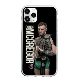 Чехол для iPhone 11 Pro матовый с принтом Конор МакГрегор , Силикон |  | conor | mcgregor | mma | ssru | ufc | бои | конор | макгрегор | нурмагомедов | спорт | хабиб