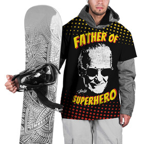 Накидка на куртку 3D с принтом Stan Lee: Father of Superhero , 100% полиэстер |  | avengers | father | hero | hulk | iron | lee | man | stan | stan lee | stanlee | superhero | thor | анти | герой | железный | комиксы | лии | мстители | отец | стен | стенли | стэн ли | супер | супергероев | тор | халк | человек