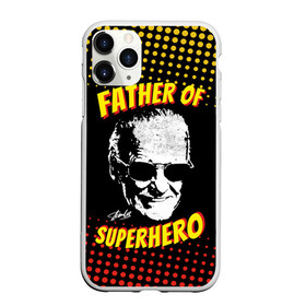 Чехол для iPhone 11 Pro матовый с принтом Stan Lee Father of Superhero , Силикон |  | avengers | father | hero | hulk | iron | lee | man | stan | stan lee | stanlee | superhero | thor | анти | герой | железный | комиксы | лии | мстители | отец | стен | стенли | стэн ли | супер | супергероев | тор | халк | человек