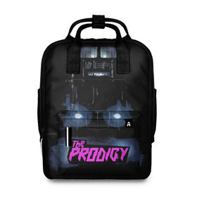 Женский рюкзак 3D с принтом The Prodigy , 100% полиэстер | лямки с регулируемой длиной, сверху ручки, чтобы рюкзак нести как сумку. Основное отделение закрывается на молнию, как и внешний карман. Внутри два дополнительных кармана, один из которых закрывается на молнию. По бокам два дополнительных кармашка, куда поместится маленькая бутылочка
 | album | music | prodigy | брейк | группа | заставка | музыка | новый альбом | обложка альбома | продиджи