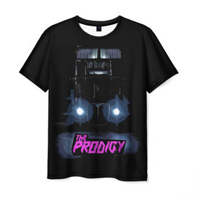 Мужская футболка 3D с принтом The Prodigy , 100% полиэфир | прямой крой, круглый вырез горловины, длина до линии бедер | album | music | prodigy | брейк | группа | заставка | музыка | новый альбом | обложка альбома | продиджи