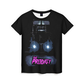 Женская футболка 3D с принтом The Prodigy , 100% полиэфир ( синтетическое хлопкоподобное полотно) | прямой крой, круглый вырез горловины, длина до линии бедер | album | music | prodigy | брейк | группа | заставка | музыка | новый альбом | обложка альбома | продиджи