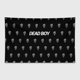 Флаг-баннер с принтом Bones Deadboy , 100% полиэстер | размер 67 х 109 см, плотность ткани — 95 г/м2; по краям флага есть четыре люверса для крепления | bones | boy | dead | deadboy | elmo | hdmi | hip | hop | kennedy | metal | rap | rapper | scream | sesh | seshollowaterboyz | skull | team | кеннеди | кости | костя | метал | рэп | рэпер | сеш | скрим | сэш | хип | хоп | череп | элмо