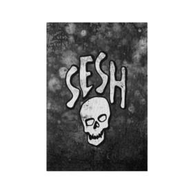 Обложка для паспорта матовая кожа с принтом SESH Team (Bones) , натуральная матовая кожа | размер 19,3 х 13,7 см; прозрачные пластиковые крепления | bones | boy | dead | deadboy | elmo | hdmi | hip | hop | kennedy | metal | rap | rapper | scream | sesh | seshollowaterboyz | skull | team | кеннеди | кости | костя | метал | рэп | рэпер | сеш | скрим | сэш | хип | хоп | череп | элмо