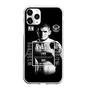 Чехол для iPhone 11 Pro матовый с принтом Хабиб Нурмагомедов , Силикон |  | khabib nurmagomedov | mma | the eagle | ufc | боец | бои без правил | борьба | микс файт | мма | орёл | самбо | хабиб | хабиб нурмагомедов