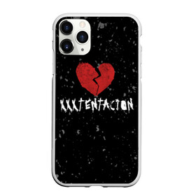 Чехол для iPhone 11 Pro матовый с принтом XXXTentacion Red Broken Heart , Силикон |  | broken | dead | heart | king | legend | music | rap | rapper | red | revenge | rip | xtentation | xxtennation | xxx | xxxtentacion | красное | мертв | музыка | память | разбитое | репер | рип | рэп | сердце | тентасьон | умер