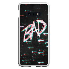 Чехол для Samsung S10E с принтом XXXTentacion - BAD Glitch , Силикон | Область печати: задняя сторона чехла, без боковых панелей | broken | dead | heart | king | legend | music | rap | rapper | red | revenge | rip | xtentation | xxtennation | xxx | xxxtentacion | красное | мертв | музыка | память | разбитое | репер | рип | рэп | сердце | тентасьон | умер