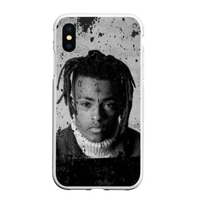 Чехол для iPhone XS Max матовый с принтом XXXTentacion , Силикон | Область печати: задняя сторона чехла, без боковых панелей | broken | dead | heart | king | legend | music | rap | rapper | red | revenge | rip | xtentation | xxtennation | xxx | xxxtentacion | красное | мертв | музыка | память | разбитое | репер | рип | рэп | сердце | тентасьон | умер