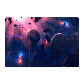 Магнитный плакат 3Х2 с принтом КОСМОС , Полимерный материал с магнитным слоем | 6 деталей размером 9*9 см | galaxy | nebula | space | star | абстракция | вселенная | галактика | звезда | звезды | космический | планеты