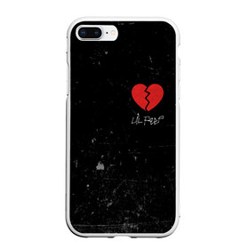 Чехол для iPhone 7Plus/8 Plus матовый с принтом Lil Peep Broken Heart , Силикон | Область печати: задняя сторона чехла, без боковых панелей | Тематика изображения на принте: broken | dead | heart | lil | lil peep | lilpeep | music | peep | pump | rap | rapper | red | rip | густав | красное | лил | лил пип | лилпип | мертв | память | пип | разбитое | рип | рэп | рэпер | сердечко | сердце | умер | эмо