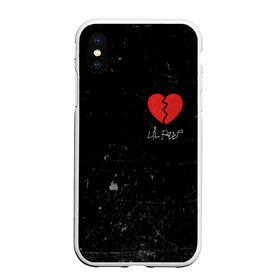 Чехол для iPhone XS Max матовый с принтом Lil Peep Broken Heart , Силикон | Область печати: задняя сторона чехла, без боковых панелей | broken | dead | heart | lil | lil peep | lilpeep | music | peep | pump | rap | rapper | red | rip | густав | красное | лил | лил пип | лилпип | мертв | память | пип | разбитое | рип | рэп | рэпер | сердечко | сердце | умер | эмо