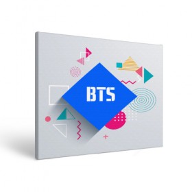Холст прямоугольный с принтом BTS , 100% ПВХ |  | bangtan boys | music | бангтан бойс | бтс | корея | музыка | парни | поп музыка