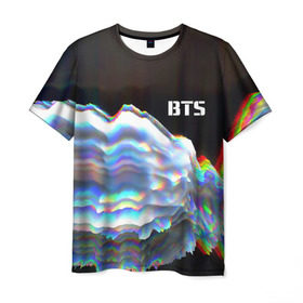 Мужская футболка 3D с принтом BTS , 100% полиэфир | прямой крой, круглый вырез горловины, длина до линии бедер | bangtan boys | music | бангтан бойс | бтс | корея | музыка | парни | поп музыка