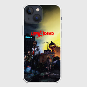 Чехол для iPhone 13 mini с принтом LEFT 4 DEAD ,  |  | Тематика изображения на принте: bill | coach | ellis | francis | left 4 dead | louis | nick | rochelle | zoey