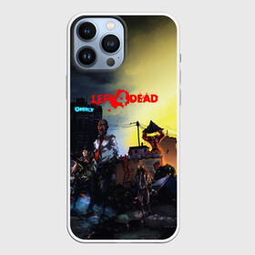Чехол для iPhone 13 Pro Max с принтом LEFT 4 DEAD ,  |  | Тематика изображения на принте: bill | coach | ellis | francis | left 4 dead | louis | nick | rochelle | zoey