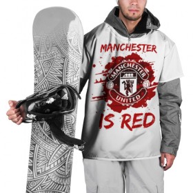 Накидка на куртку 3D с принтом Манчестер Юнайтед , 100% полиэстер |  | manchester | manchester united | mufc | red devils | красные дьяволы | манчестер | манчестер юнайтед | фанатская | футбольная | футбольный клуб | юнайтед