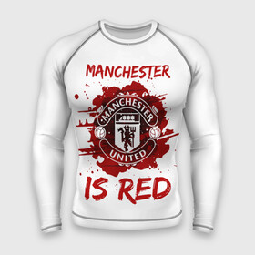 Мужской рашгард 3D с принтом Манчестер Юнайтед ,  |  | manchester | manchester united | mufc | red devils | красные дьяволы | манчестер | манчестер юнайтед | фанатская | футбольная | футбольный клуб | юнайтед
