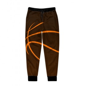 Мужские брюки 3D с принтом Баскетболист , 100% полиэстер | манжеты по низу, эластичный пояс регулируется шнурком, по бокам два кармана без застежек, внутренняя часть кармана из мелкой сетки | баскетбол | баскетболист | мяч баскетбольный