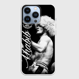 Чехол для iPhone 13 Pro с принтом Хабиб Нурмагомедов ,  |  | khabib nurmagomedov | mma | the eagle | ufc | боец | бои без правил | борьба | микс файт | мма | орёл | самбо | хабиб | хабиб нурмагомедов