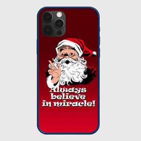 Чехол для iPhone 12 Pro Max с принтом Всегда верь в чудо , Силикон |  | creative | design | holiday | merry christmas | russia | style | дизайн | креатив | новый год | праздник | рождество | россия | чудо