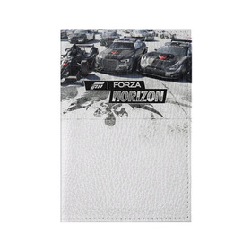 Обложка для паспорта матовая кожа с принтом Forza Horizon , натуральная матовая кожа | размер 19,3 х 13,7 см; прозрачные пластиковые крепления | games | playground | авто | гонки | горизонт | машины | сила | фестиваль | форза | хоризон