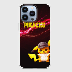 Чехол для iPhone 13 Pro с принтом Электрический Пикачу ,  |  | детектив пикачу | пика пика | пикачу | покемон | райан рейнольдс