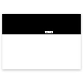 Поздравительная открытка с принтом DEAD SESH (НА СПИНЕ) , 100% бумага | плотность бумаги 280 г/м2, матовая, на обратной стороне линовка и место для марки
 | bones | cloudrap | dead | deadboy | logo | music | rap | sesh | боунс | клаудреп | кости | лого | музыка | реп