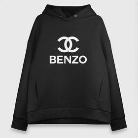 Женское худи Oversize хлопок с принтом BENZO GANG , френч-терри — 70% хлопок, 30% полиэстер. Мягкий теплый начес внутри —100% хлопок | боковые карманы, эластичные манжеты и нижняя кромка, капюшон на магнитной кнопке | benzo | big baby | dragonborn | gang | gimme | loot | tape | the | биг | бу | бэби | драгонборн | ее | и я | твою | тейп | тэйп | я взял