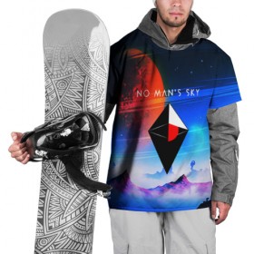 Накидка на куртку 3D с принтом NO MANS SKY , 100% полиэстер |  | game | hill | hills | mounatin | mounatins | nms | no mans sky | planet | rock | rocks | sky | snow | space | winter | игры | планеты