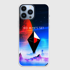 Чехол для iPhone 13 Pro Max с принтом NO MANS SKY ,  |  | game | hill | hills | mounatin | mounatins | nms | no mans sky | planet | rock | rocks | sky | snow | space | winter | игры | планеты