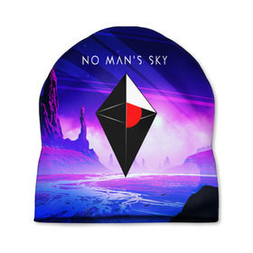 Шапка 3D с принтом NO MANS SKY 2019 , 100% полиэстер | универсальный размер, печать по всей поверхности изделия | game | hill | hills | mounatin | mounatins | nms | no mans sky | planet | rock | rocks | sky | snow | space | winter | игры | планеты