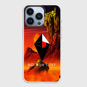 Чехол для iPhone 13 Pro с принтом NO MANS SKY ,  |  | game | hill | hills | mounatin | mounatins | nms | no mans sky | planet | rock | rocks | sky | snow | space | winter | игры | планеты