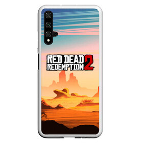 Чехол для Honor 20 с принтом Red Dead Redemption , Силикон | Область печати: задняя сторона чехла, без боковых панелей | game | red dead | red dead redemption 2 | redemption 2 | rockstar games | бандиты | дикий запад | игры | ковбои | оружие