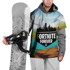 Накидка на куртку 3D с принтом Fortnite Forever , 100% полиэстер |  | battle royale | fortnite | fortnite battle royale | futuresynth | game | outrun | retrowave | synth | synthwave | игры | ретровейв | синтвейв | фортнайт