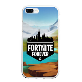 Чехол для iPhone 7Plus/8 Plus матовый с принтом Fortnite Forever , Силикон | Область печати: задняя сторона чехла, без боковых панелей | battle royale | fortnite | fortnite battle royale | futuresynth | game | outrun | retrowave | synth | synthwave | игры | ретровейв | синтвейв | фортнайт