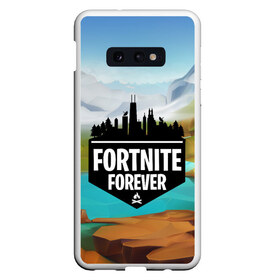 Чехол для Samsung S10E с принтом Fortnite Forever , Силикон | Область печати: задняя сторона чехла, без боковых панелей | battle royale | fortnite | fortnite battle royale | futuresynth | game | outrun | retrowave | synth | synthwave | игры | ретровейв | синтвейв | фортнайт