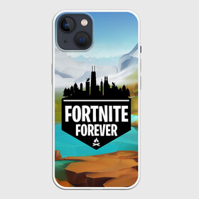 Чехол для iPhone 13 с принтом Fortnite Forever ,  |  | battle royale | fortnite | fortnite battle royale | futuresynth | game | outrun | retrowave | synth | synthwave | игры | ретровейв | синтвейв | фортнайт