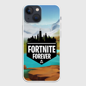 Чехол для iPhone 13 mini с принтом Fortnite Forever ,  |  | battle royale | fortnite | fortnite battle royale | futuresynth | game | outrun | retrowave | synth | synthwave | игры | ретровейв | синтвейв | фортнайт