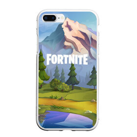 Чехол для iPhone 7Plus/8 Plus матовый с принтом Fortnite , Силикон | Область печати: задняя сторона чехла, без боковых панелей | battle royale | fortnite | fortnite battle royale | futuresynth | game | outrun | retrowave | synth | synthwave | игры | ретровейв | синтвейв | фортнайт