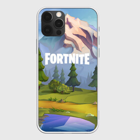 Чехол для iPhone 12 Pro с принтом Fortnite , силикон | область печати: задняя сторона чехла, без боковых панелей | battle royale | fortnite | fortnite battle royale | futuresynth | game | outrun | retrowave | synth | synthwave | игры | ретровейв | синтвейв | фортнайт