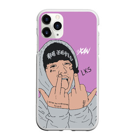 Чехол для iPhone 11 Pro матовый с принтом Lil Xan __ , Силикон |  | Тематика изображения на принте: lil xan | лил зан