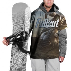 Накидка на куртку 3D с принтом Fallout , 100% полиэстер |  | Тематика изображения на принте: 