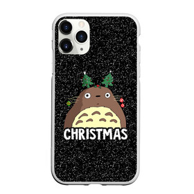 Чехол для iPhone 11 Pro матовый с принтом Totoro Christmas , Силикон |  | anime | christmas | moon | myneighbortotoro | night | totoro | xmas | аниме | канта | кодомо | котобус | кусакабэ | мэй | рождество | сусуватари | тацуо | тоторо | хаяомиядзаки | ясуко